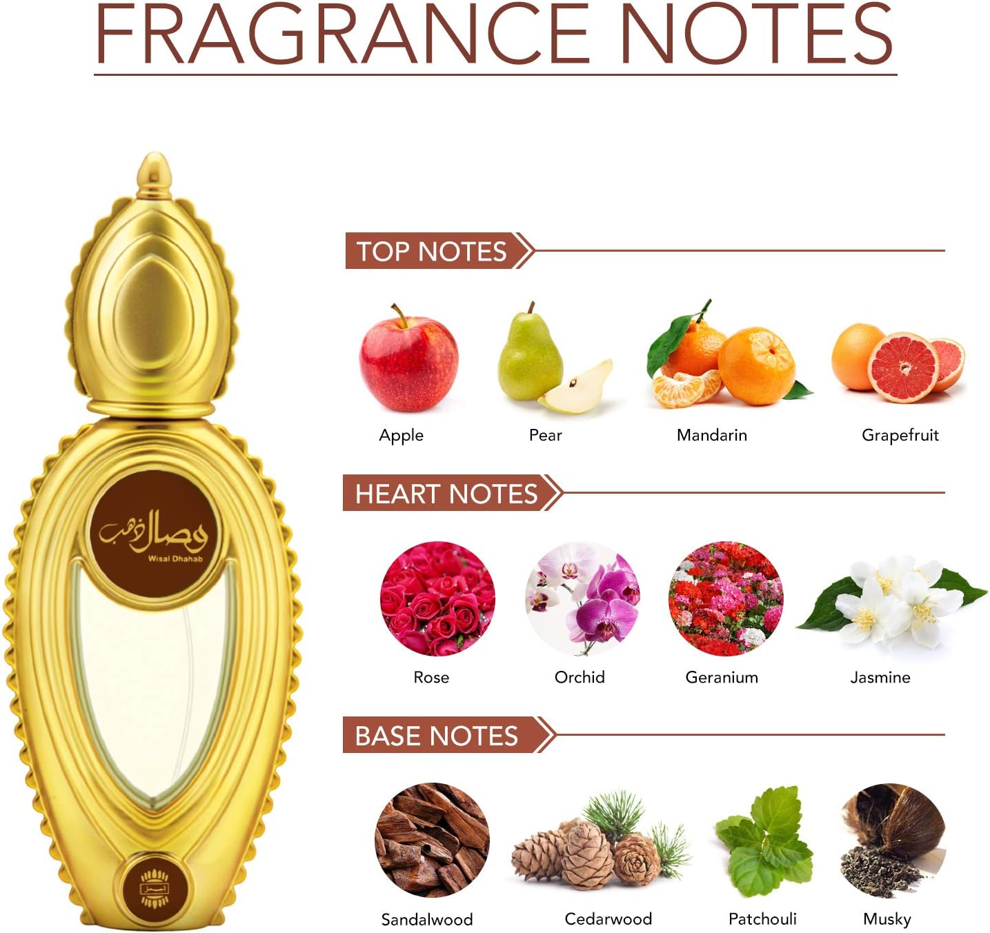 Ajmal Perfumes Wisal For Unisex, 50 ml