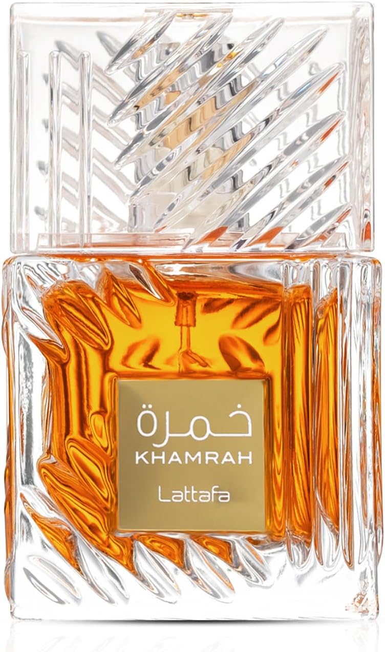 Lattafa Perfumes Khamrah for Unisex Eau de Parfum Spray, 3.4 Ounce
