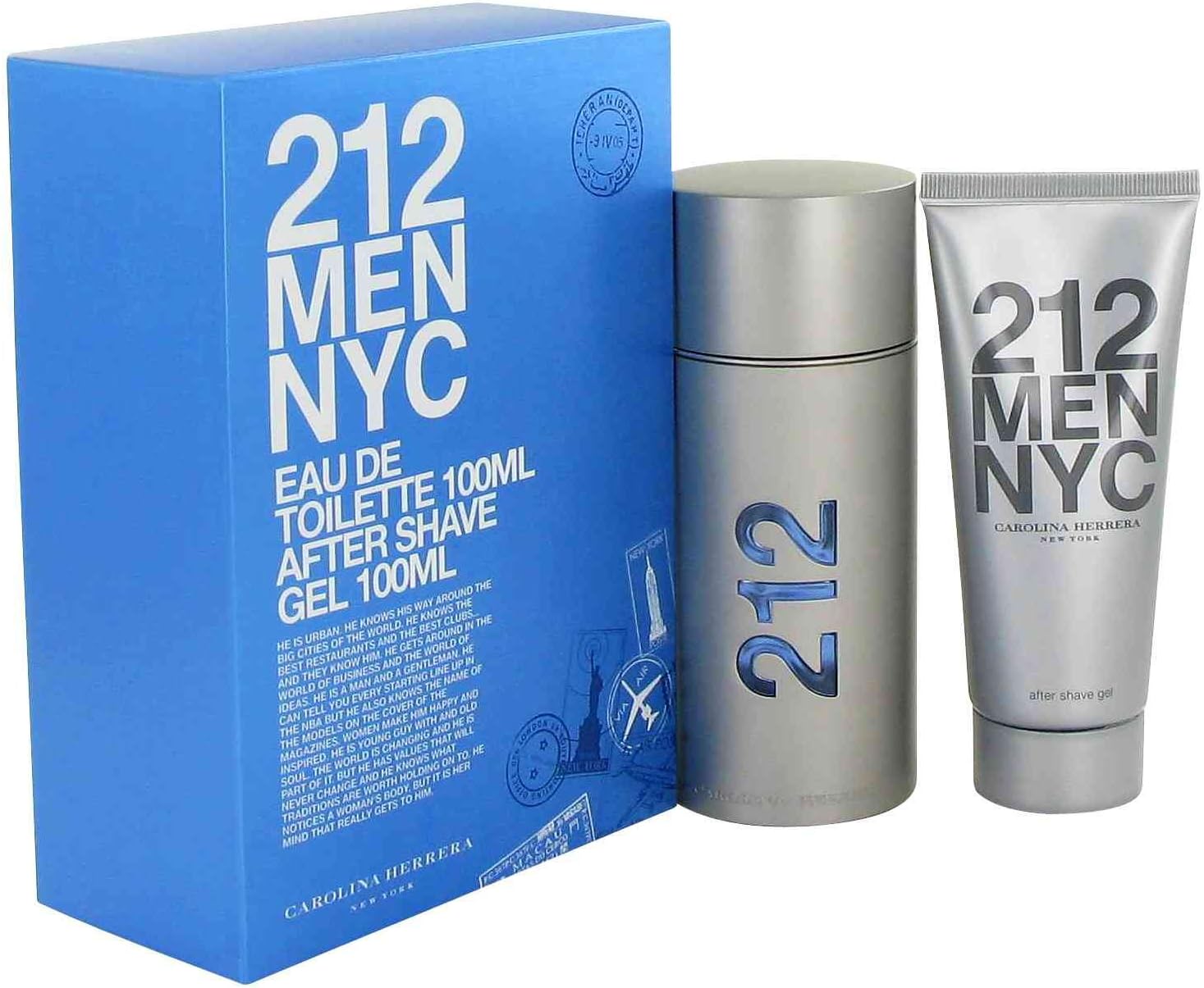 CAROLINA HERRERA 212 (M) EDT 100ML