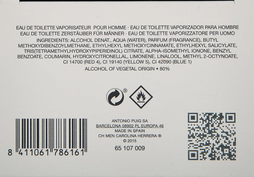 CH MEN edt vapo 200 ml